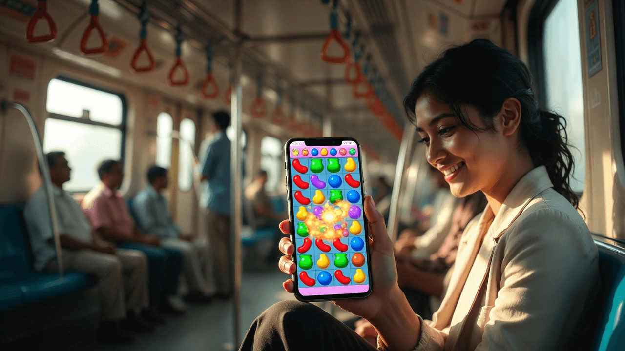 Candy Crush Saga – The Commuter